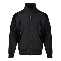 Air Jordan Sports Stand Collar Windproof Woven Jacket Black AO0556-010