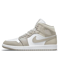 Air Jordan 1 Mid 'College Grey Linen' 554724-082