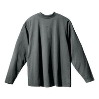YEEZY Gap Logo Long Sleeve T-Shirt 'Dark Green' YEEZY-SS22-788