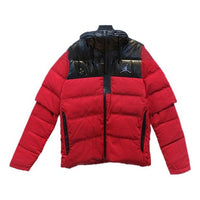 Men's Air Jordan Sports Vest Hooded Down Jacket Red 924676-687
