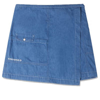 (WMNS) Converse Denim City Skirt 'Jeans Blue' 10025451-A01