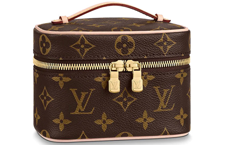 LOUIS VUITTON Nice Monogram Nano Brown
