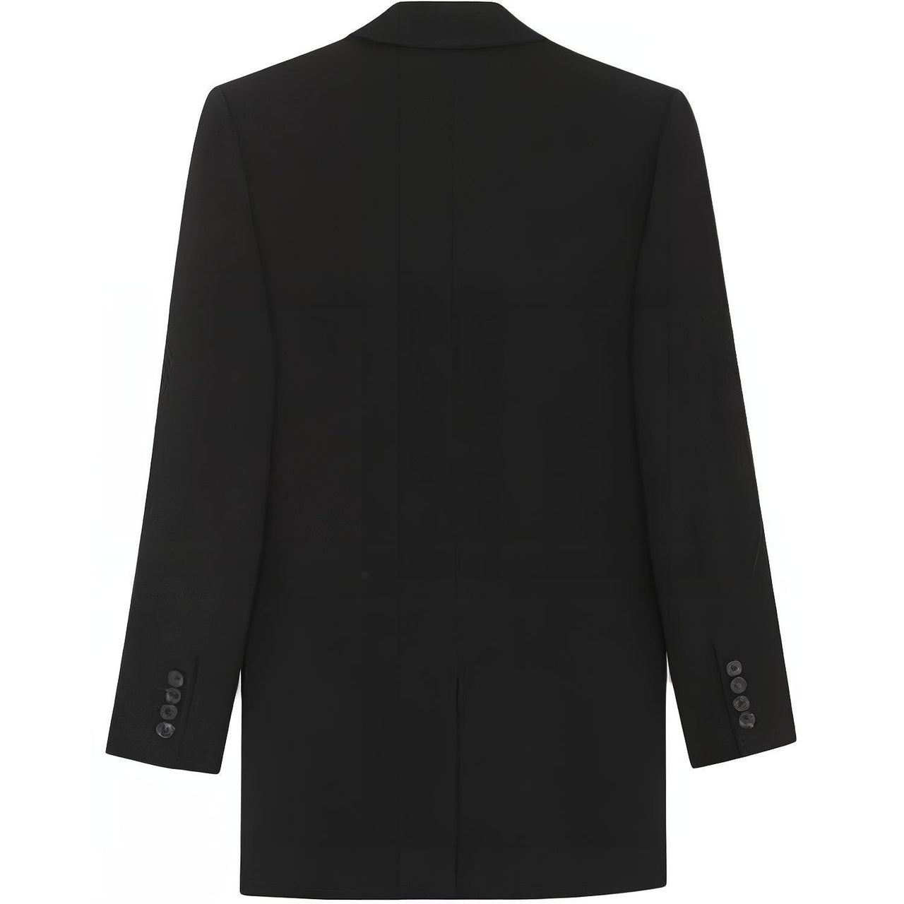 SAINT LAURENT Single-Breasted Long-Sleeved Jacket