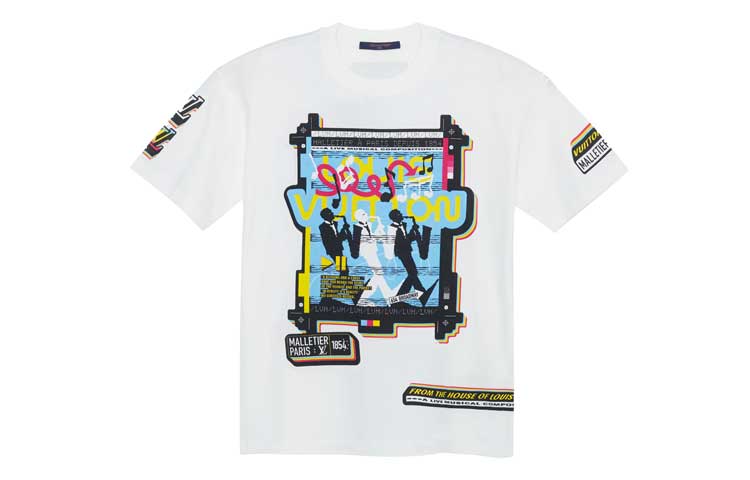 LOUIS VUITTON T Shirt Men's White