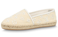 LOUIS VUITTON Starboard Flat Espadrille Shoes 'Baby Yellow' Women's