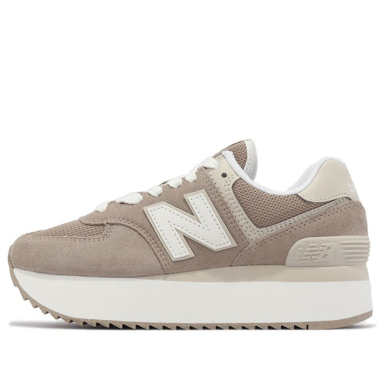 (WMNS) New Balance 574+ 'Driftwood Timberwolf' WL574ZSM