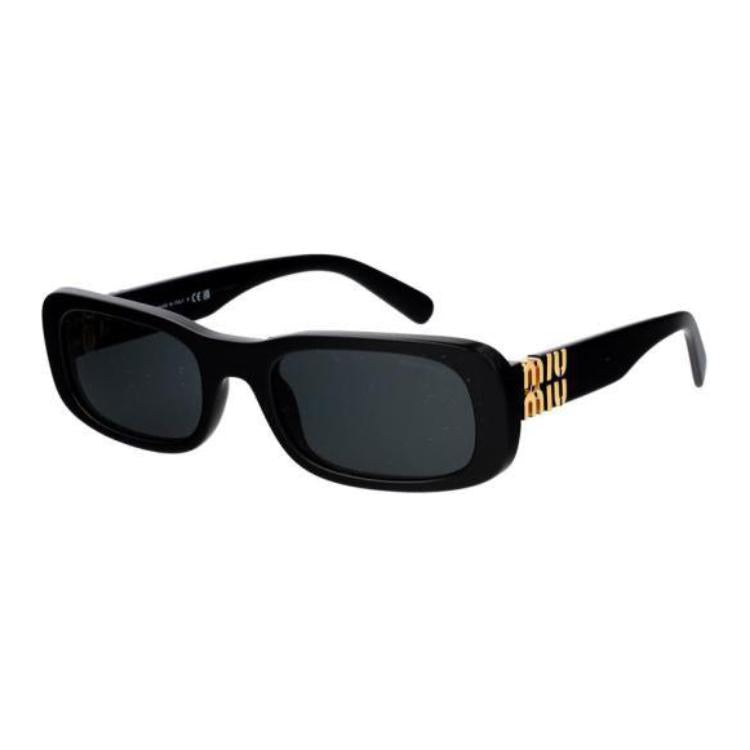 MIU MIU Logo-plaque Square-frame Sunglasses