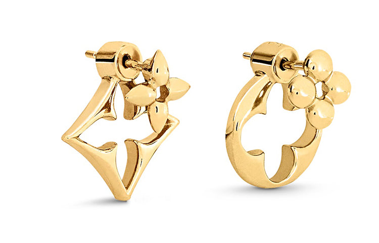 LOUIS VUITTON Lv Flowergram Earrings