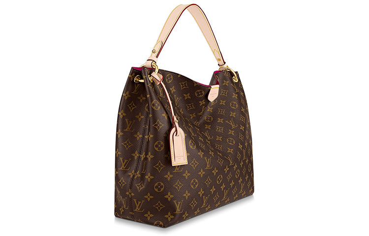 LOUIS VUITTON Tote Graceful Monogram Mm Brown