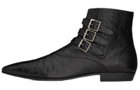 SAINT LAURENT STAN Ankle Boots Men's Black