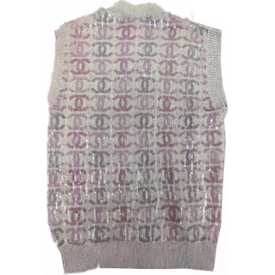 CHANEL 22 Fall And Winter Knitwear Women's Gray