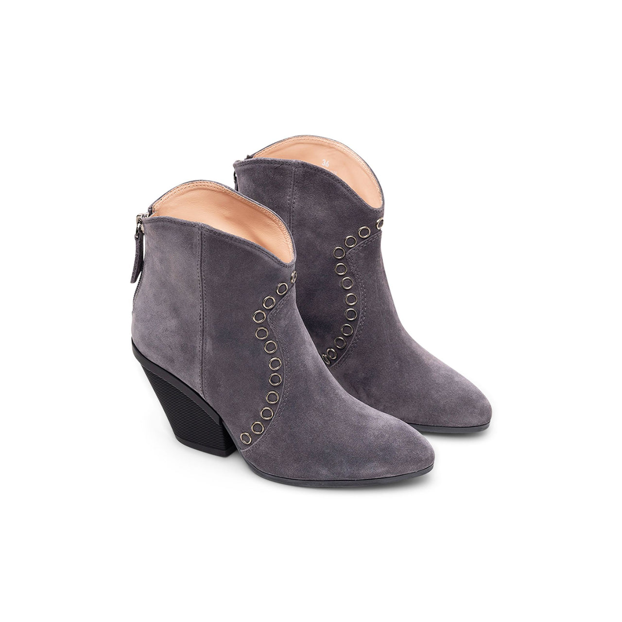 H581 TRONCHETTO ZIP BORCHIE VELA
