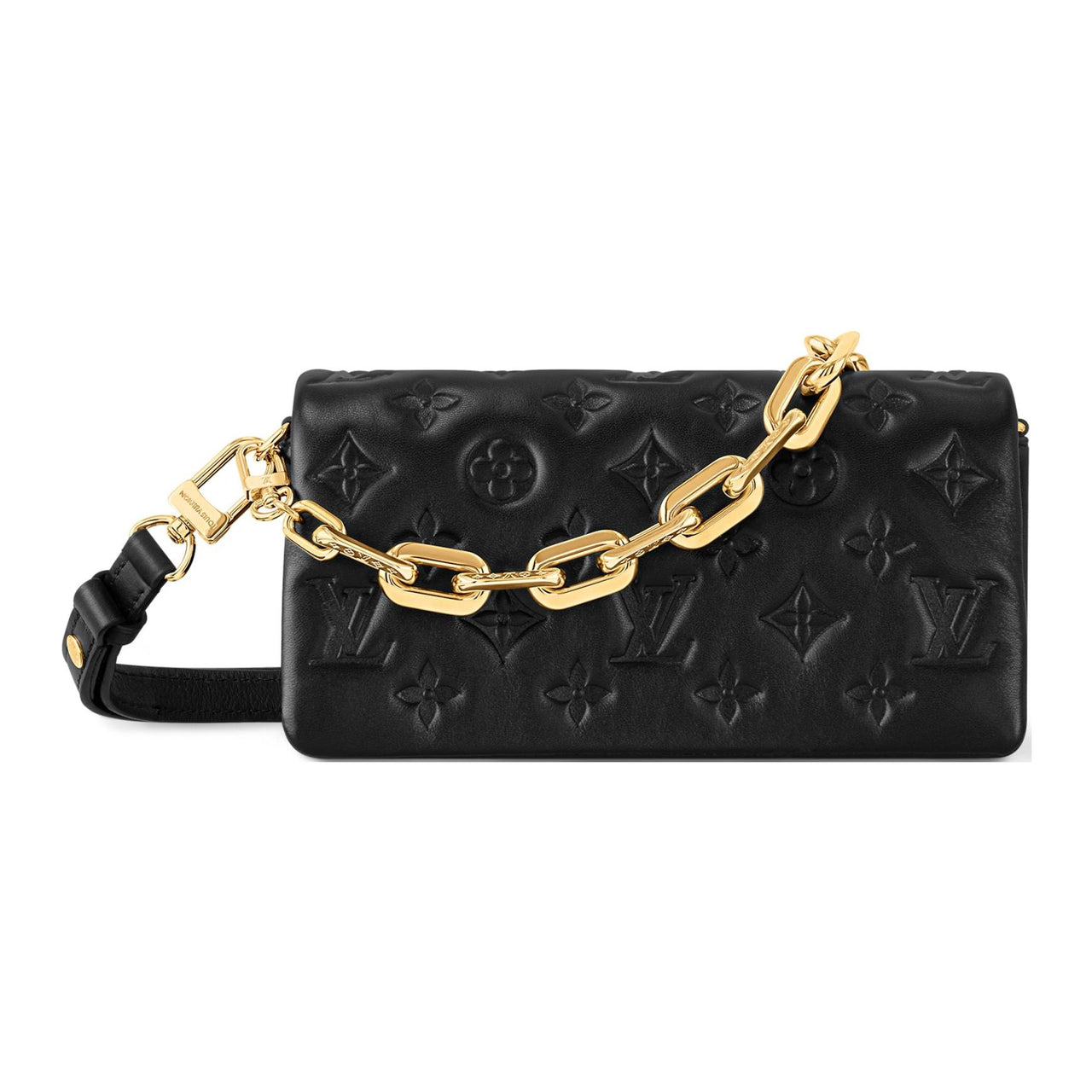 LOUIS VUITTON Pochette Coussin Black