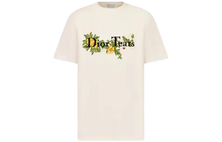 DIOR X Denim Tears Relaxed Fit Logo T Shirt