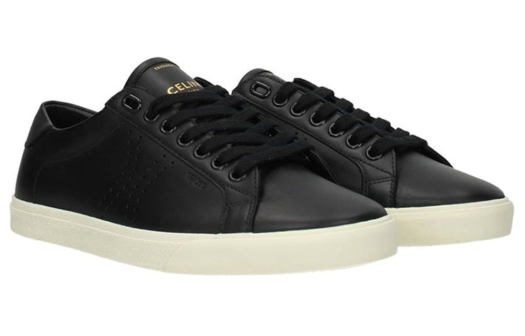 CELINE Triomphe Skateboard Shoes Women's Black