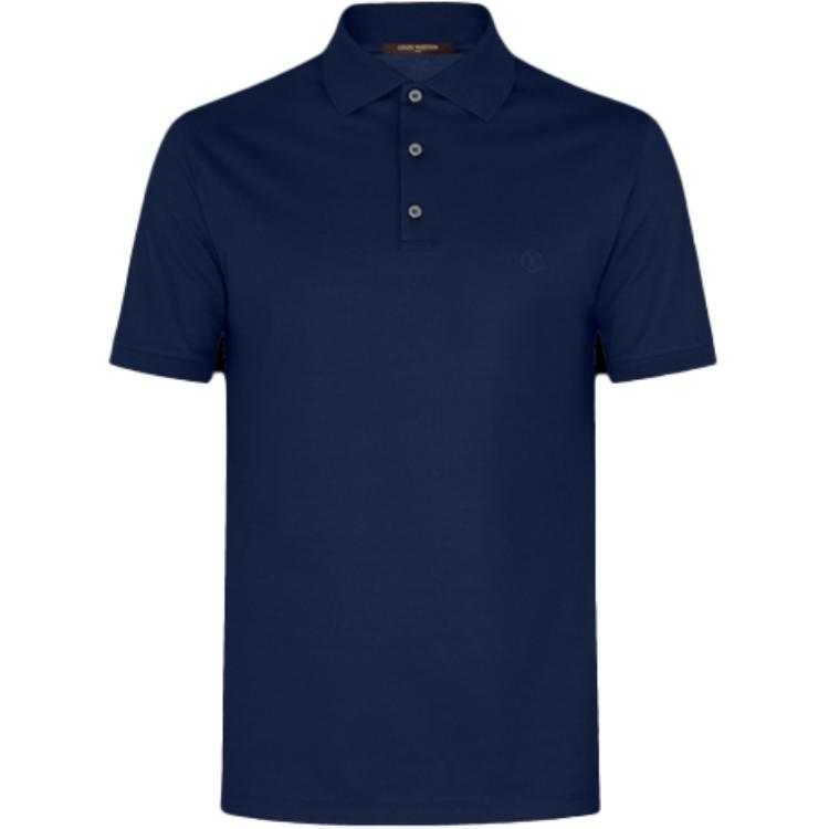 LOUIS VUITTON Polo Shirt Men's Black