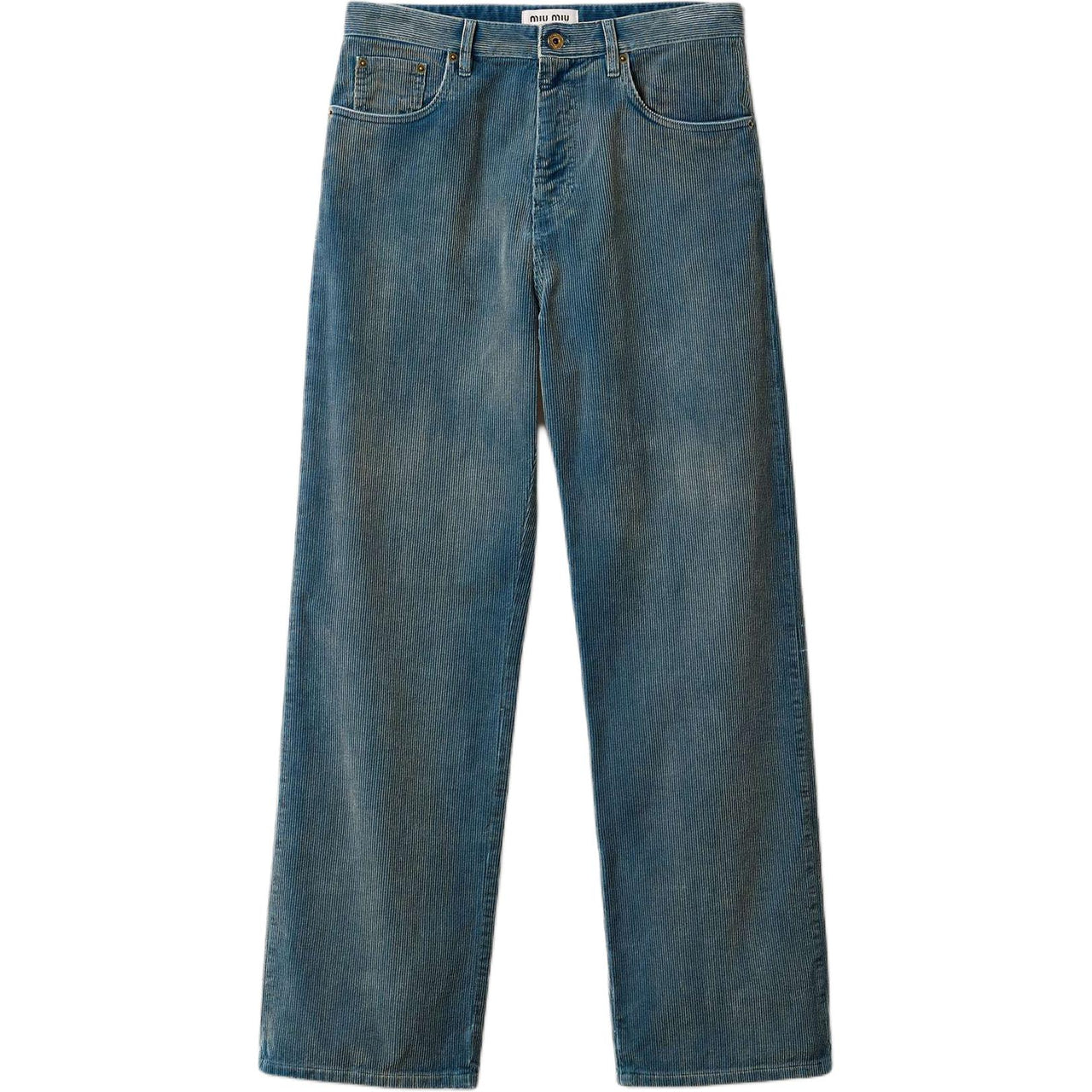 MIU MIU Casual Pants Women's Sapphire Blue