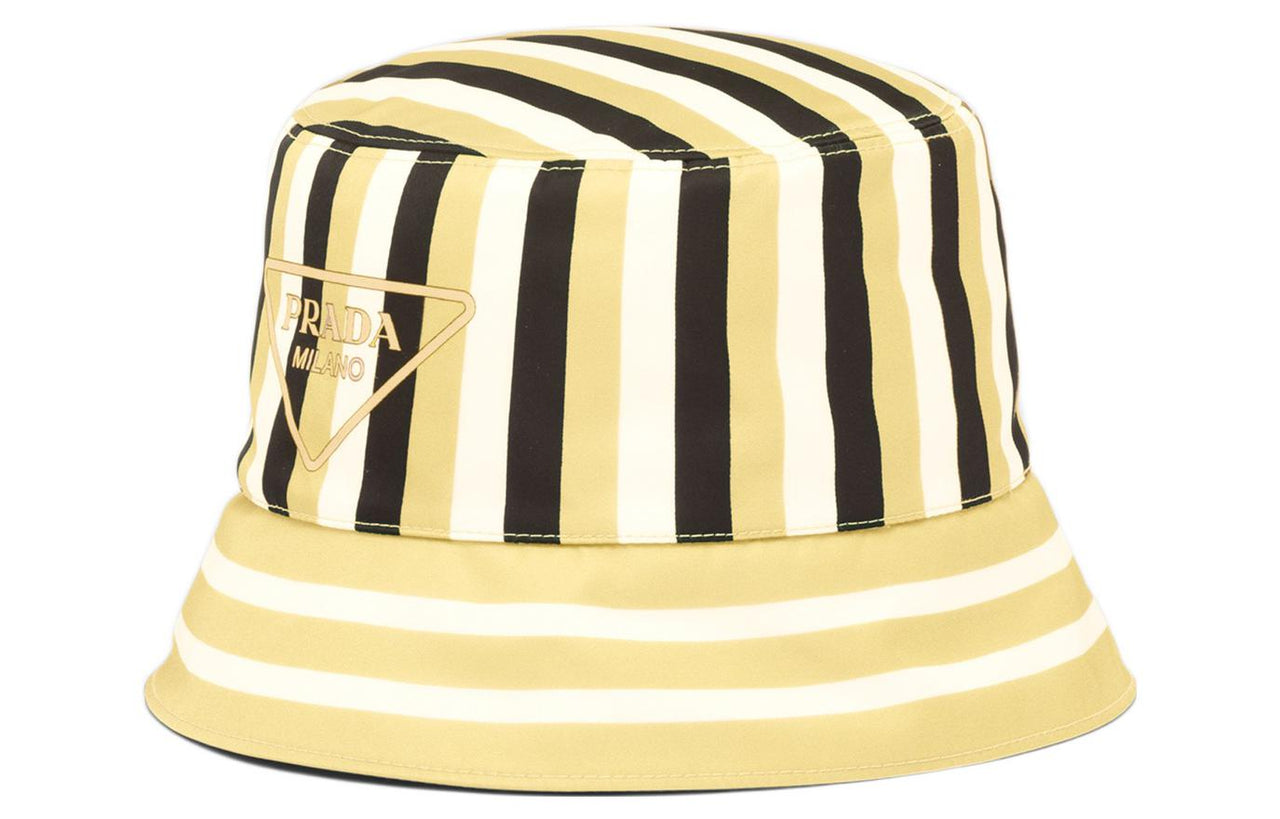 PRADA Bucket Hats Women's Yellow/Black