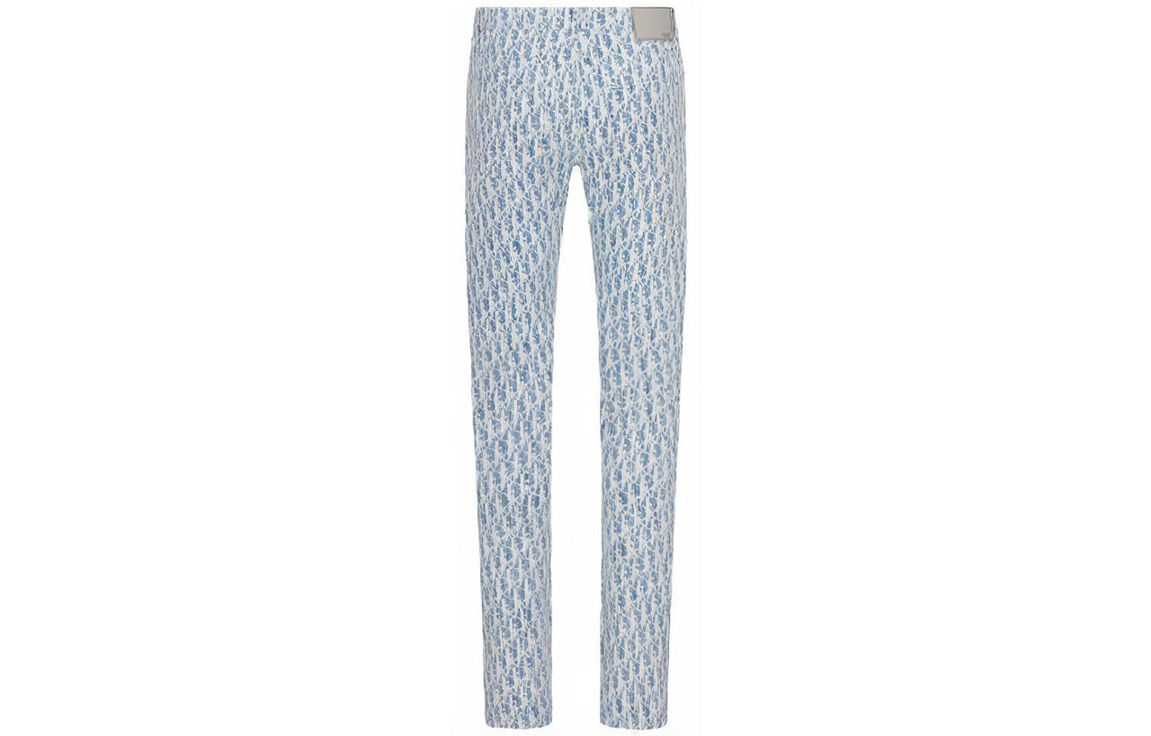 DIOR Quarterly New Products Jeans Men Blue