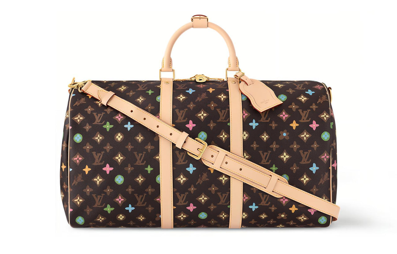 LOUIS VUITTON By Tyler The Creator Keepall Bandouliere 50 Chocolate Craggy Monogram