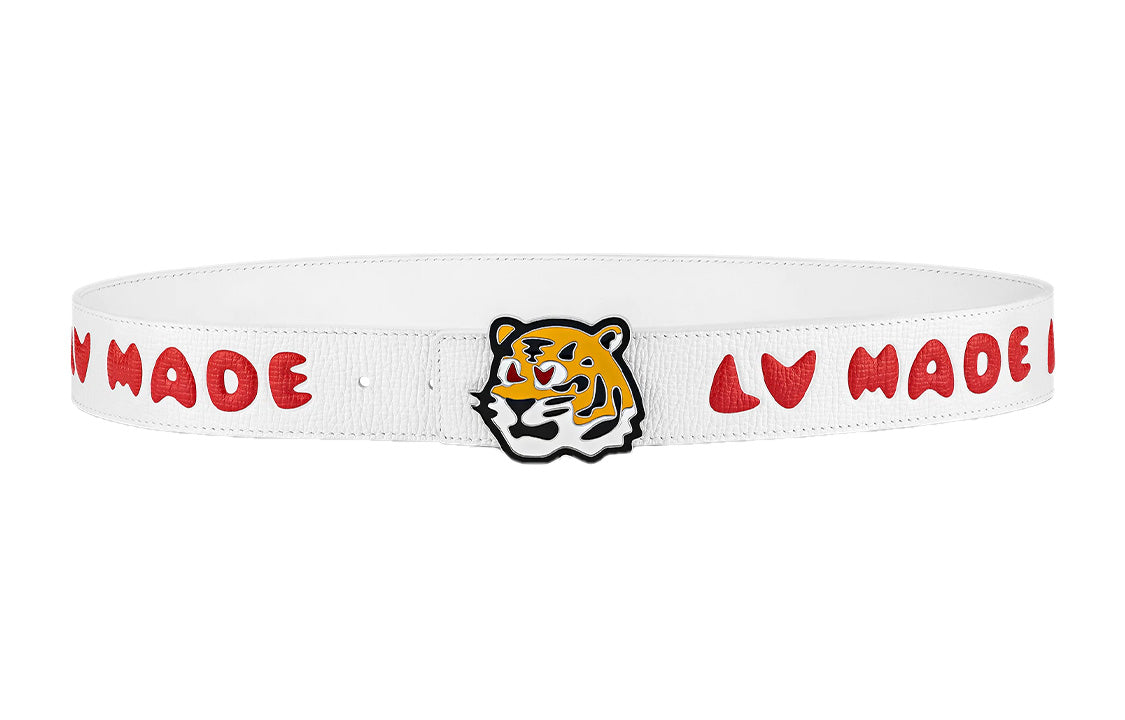 LOUIS VUITTON X Nigo Denim 40mm Reversible Belt