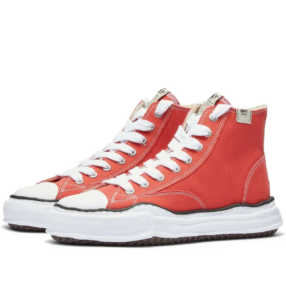 Maison MIHARA YASUHIRO PETERSON OG Sole Canvas High-top Sneaker 'Orange' A01FW701-ORG