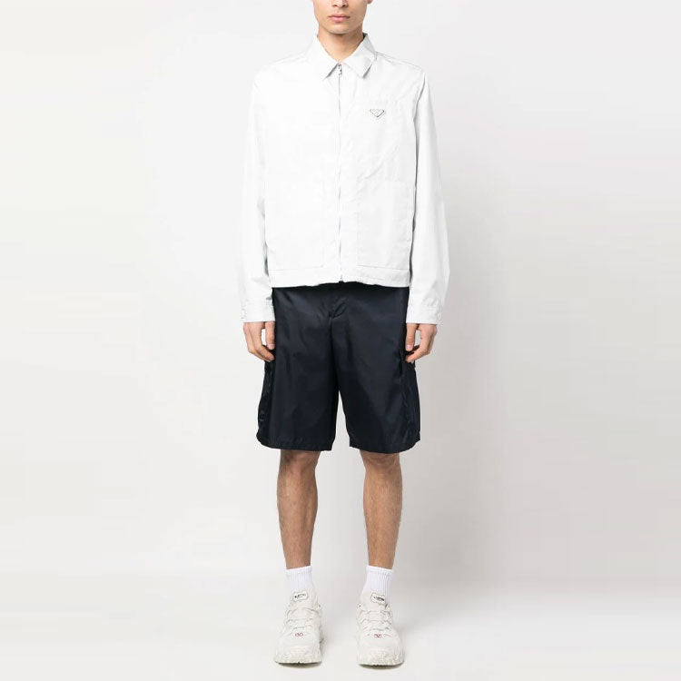 PRADA SS23 Cargo Shorts Men's Marine Blue
