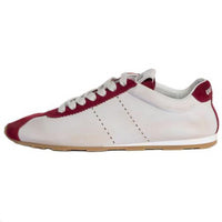 MIU MIU Plume Low Top Casual Shoes Women's White Red