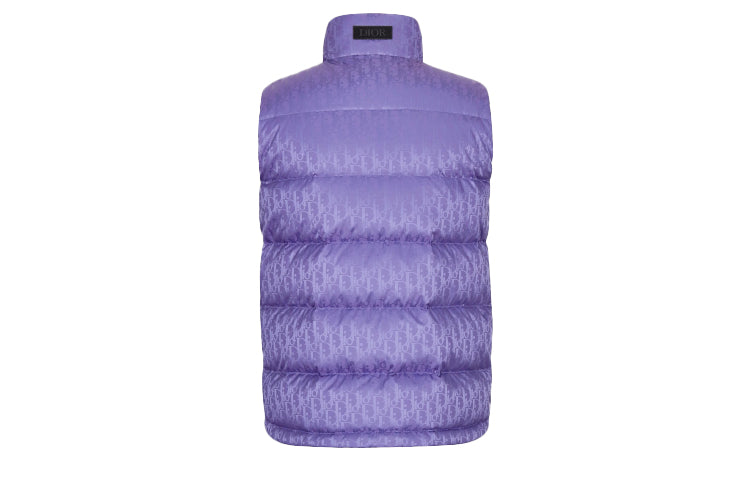 DIOR Dior Quarterly New Products Vest Men's Purple