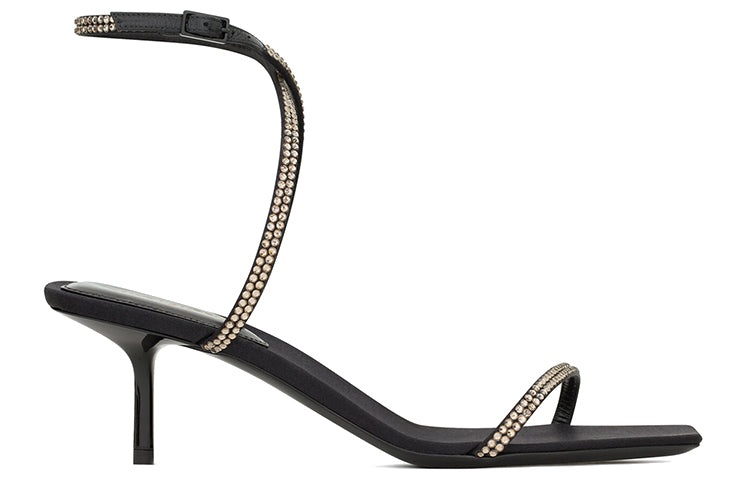 SAINT LAURENT Nuit Open Toe Heeled Sandals Women's