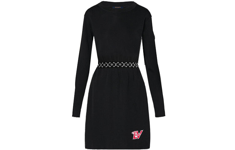 LOUIS VUITTON 10176 Dress Women's Black
