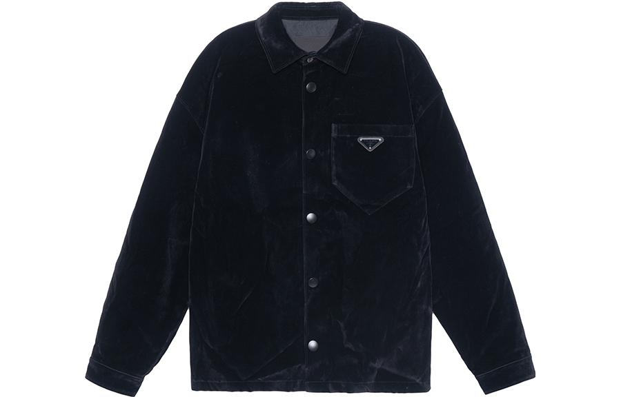PRADA Triangle-logo Cotton Shirt