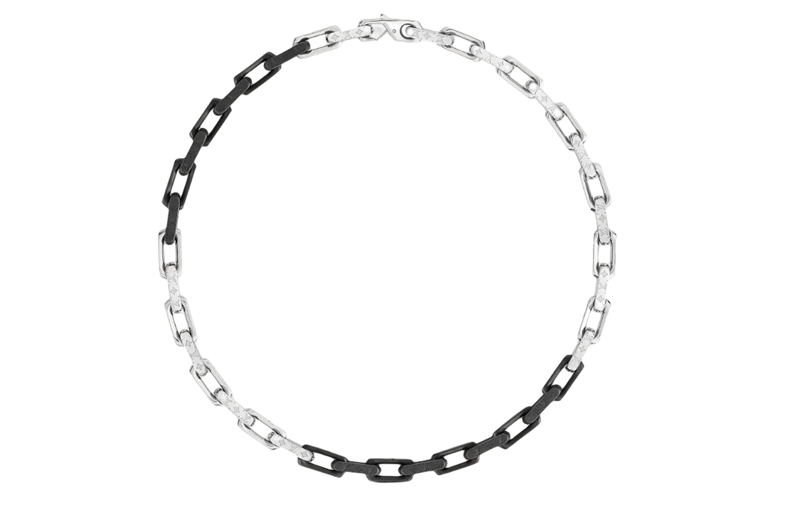 LOUIS VUITTON Monogram Chain Necklace