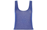 SAINT LAURENT SS22 Camisole Women's Blue