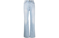 SAINT LAURENT Women's Janice Denim Jeans Clear Sky Blue