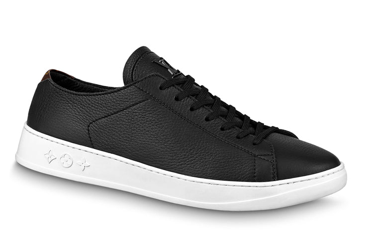LOUIS VUITTON Resort Low Top Stylish Skateboarding Shoes Men's Black