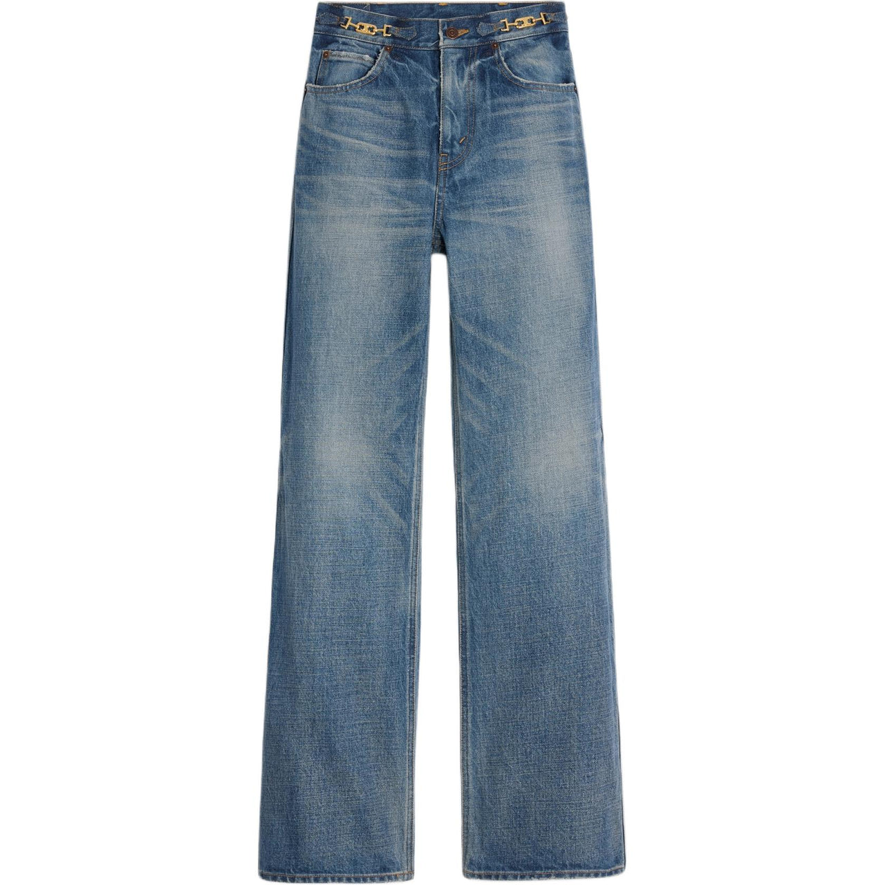 CELINE Jane Flare Jeans In Denim Union Wash