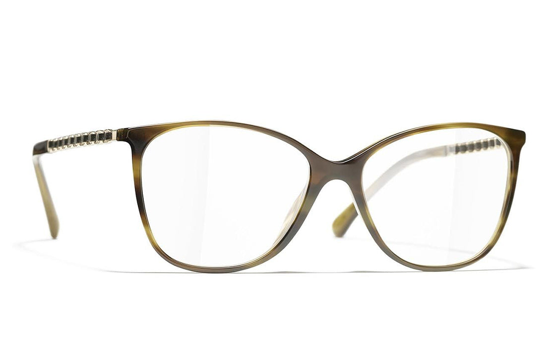 CHANEL Plate Frame Butterfly Eyeglass Frames Unisex