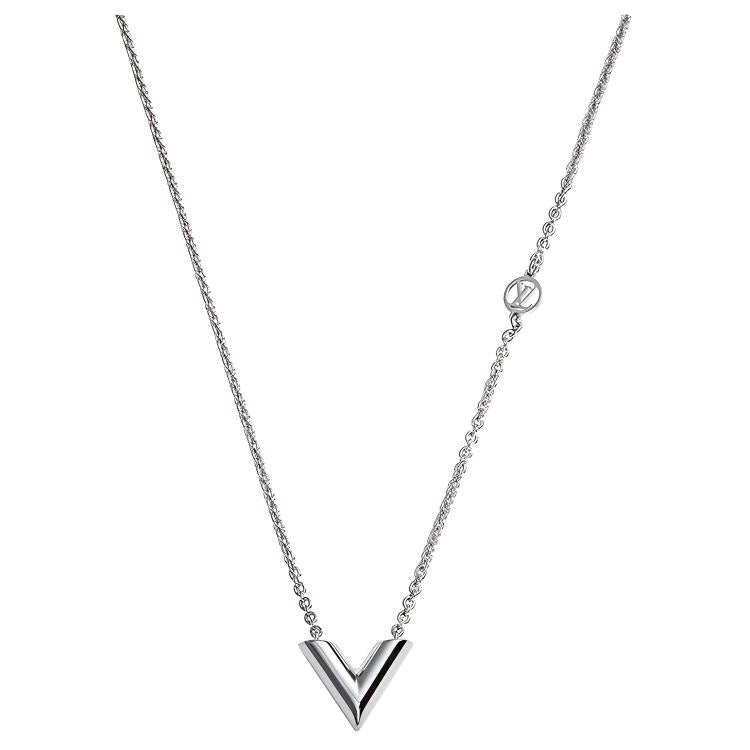 LOUIS VUITTON Essential V Supple Necklace