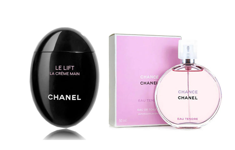 CHANEL Tightening Hand Cream Encounter Gentle Scent Perfume Set