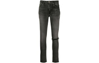 SAINT LAURENT Jeans Women's Gray