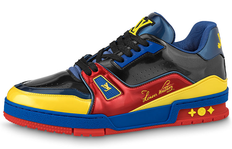 LOUIS VUITTON Trainers 'Black Yellow Blue'