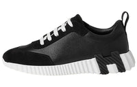 HERMES Bouncing Wear-Resistant Low-Top Sports Casual Shoes Women's Black