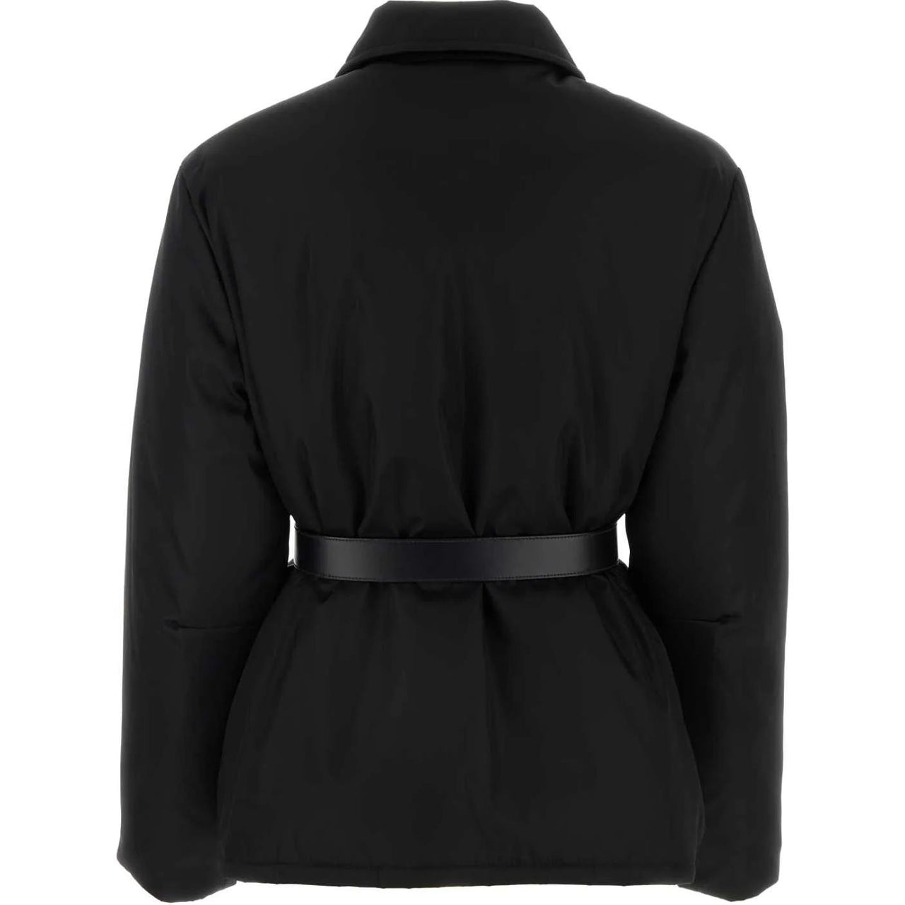 PRADA Logo Plaque Belt Detailed Jacket