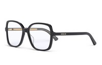 DIOR Plate Frame Butterfly Eyeglass Frames Women's Black