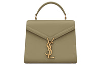 SAINT LAURENT Calfskin Shoulder Bag, Crossbody Bag, Handbag Mini Women's Earth Green