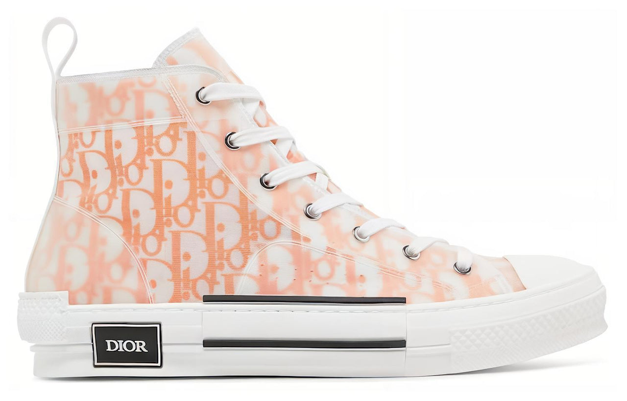 DIOR B23 High Orange Oblique Canvas