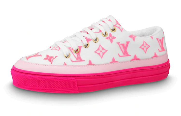 LOUIS VUITTON Lv Stellar Low Top Sneaker Pink/White Women's