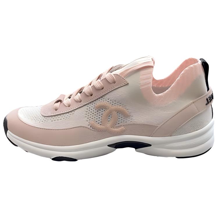 CHANEL Low-Top Casual Shoes Women's Pink