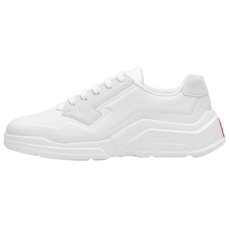 PRADA Polarius Low Top Sports Casual Shoes Men's White